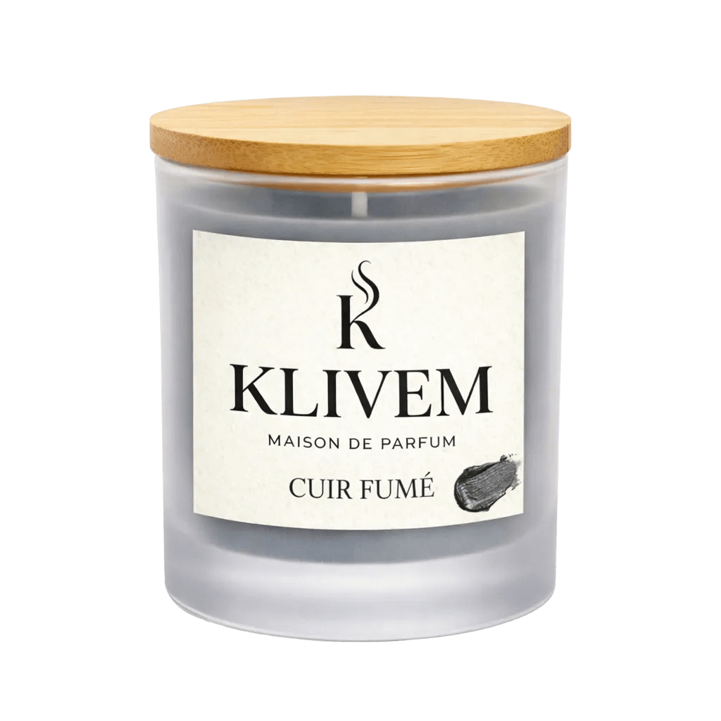 KLIVEM Cuir Fumé Luxury Scented Candle