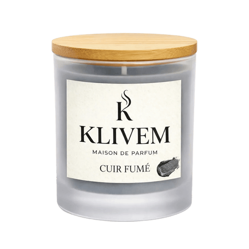 KLIVEM Cuir Fumé Luxury Scented Candle