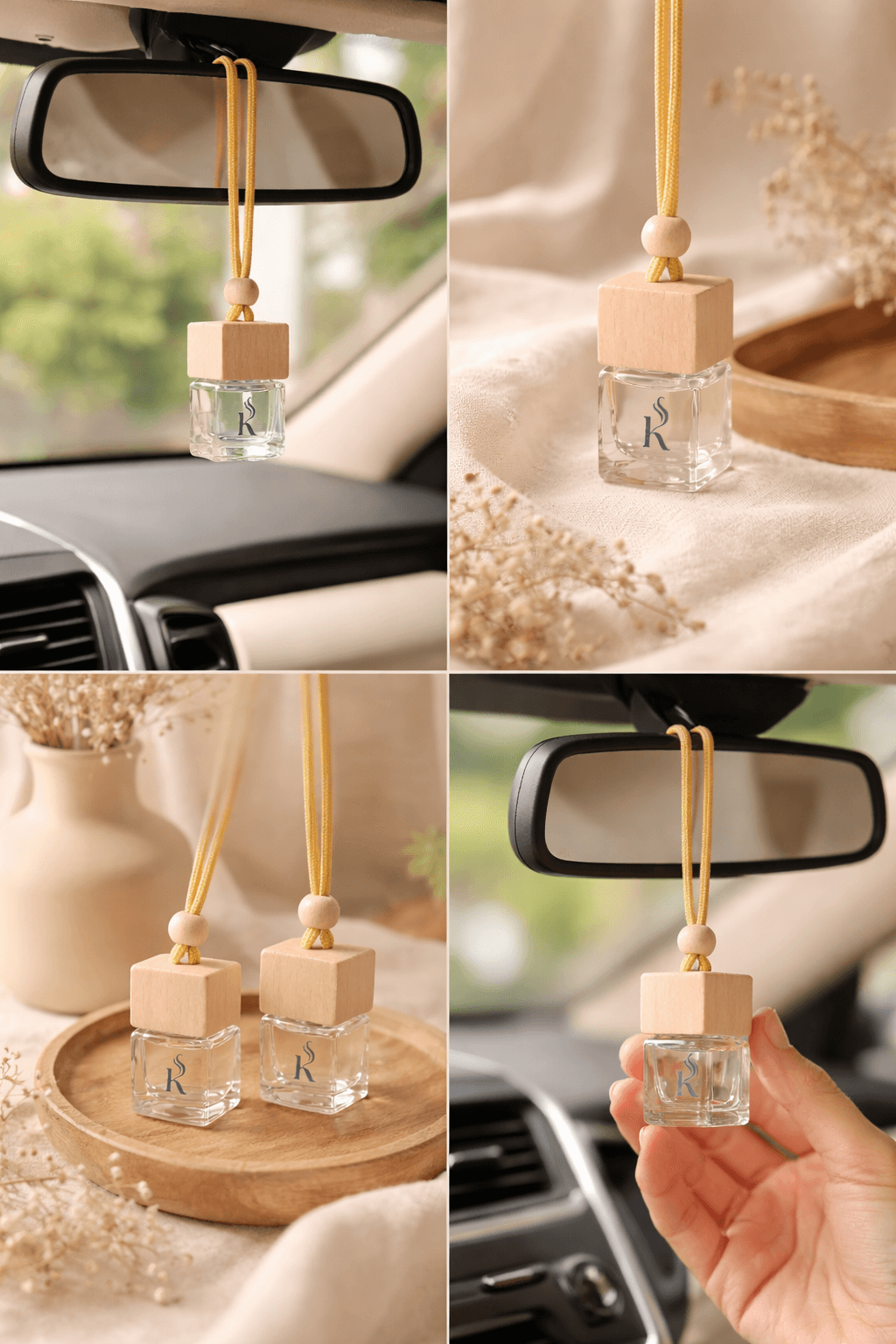 KLIVEM Luxury Car Diffuser in Refined Car Interior