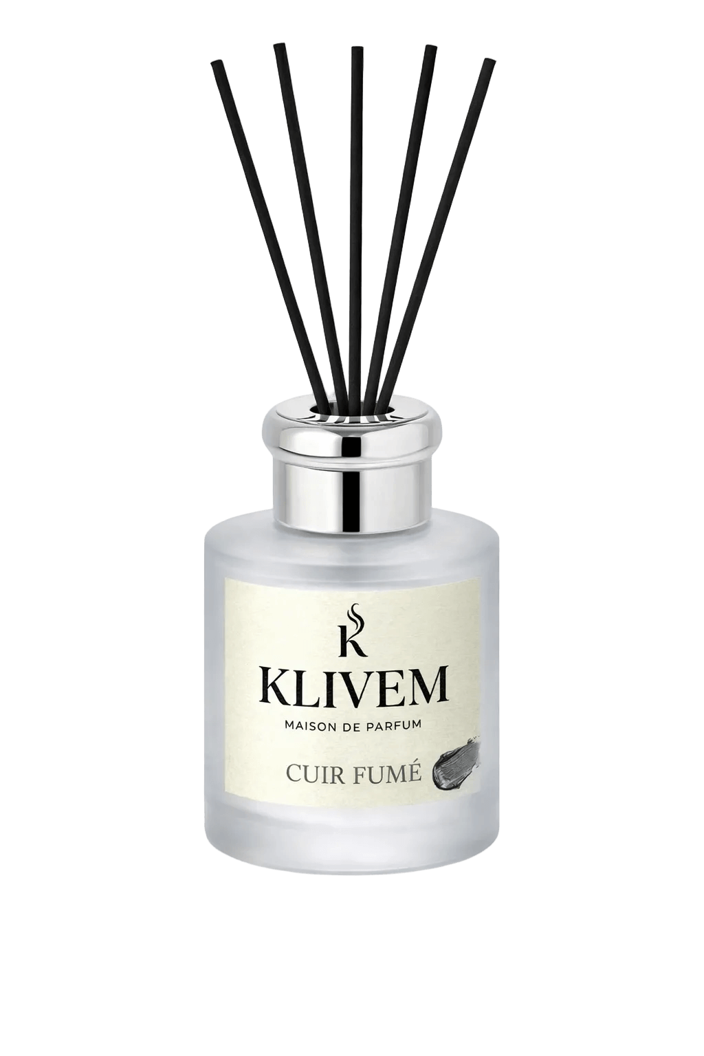 Luxury reed diffuser Cuir Fumé by KLIVEM