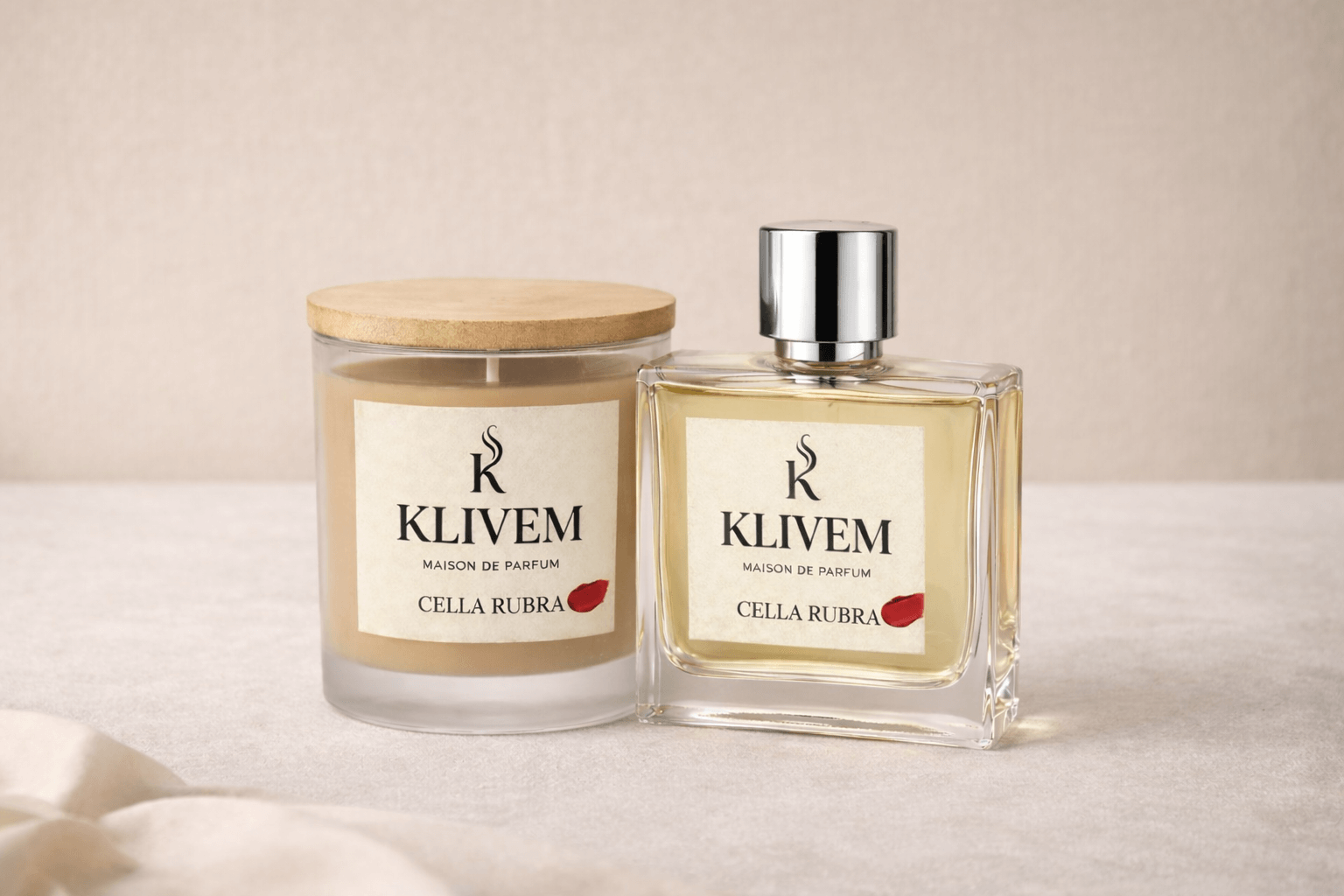 KLIVEM Signature Set Luxury Perfume and Candle Gift Set