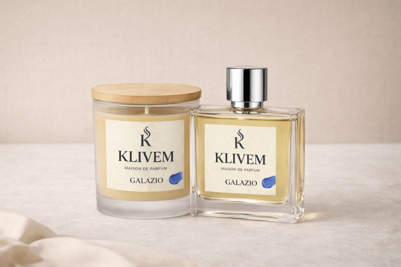KLIVEM Signature Set Luxury Perfume and Candle Gift Set