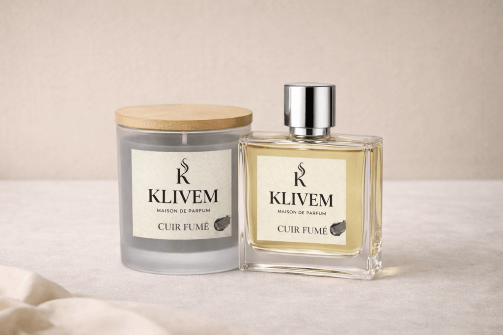 KLIVEM Signature Set Luxury Perfume and Candle Gift Set
