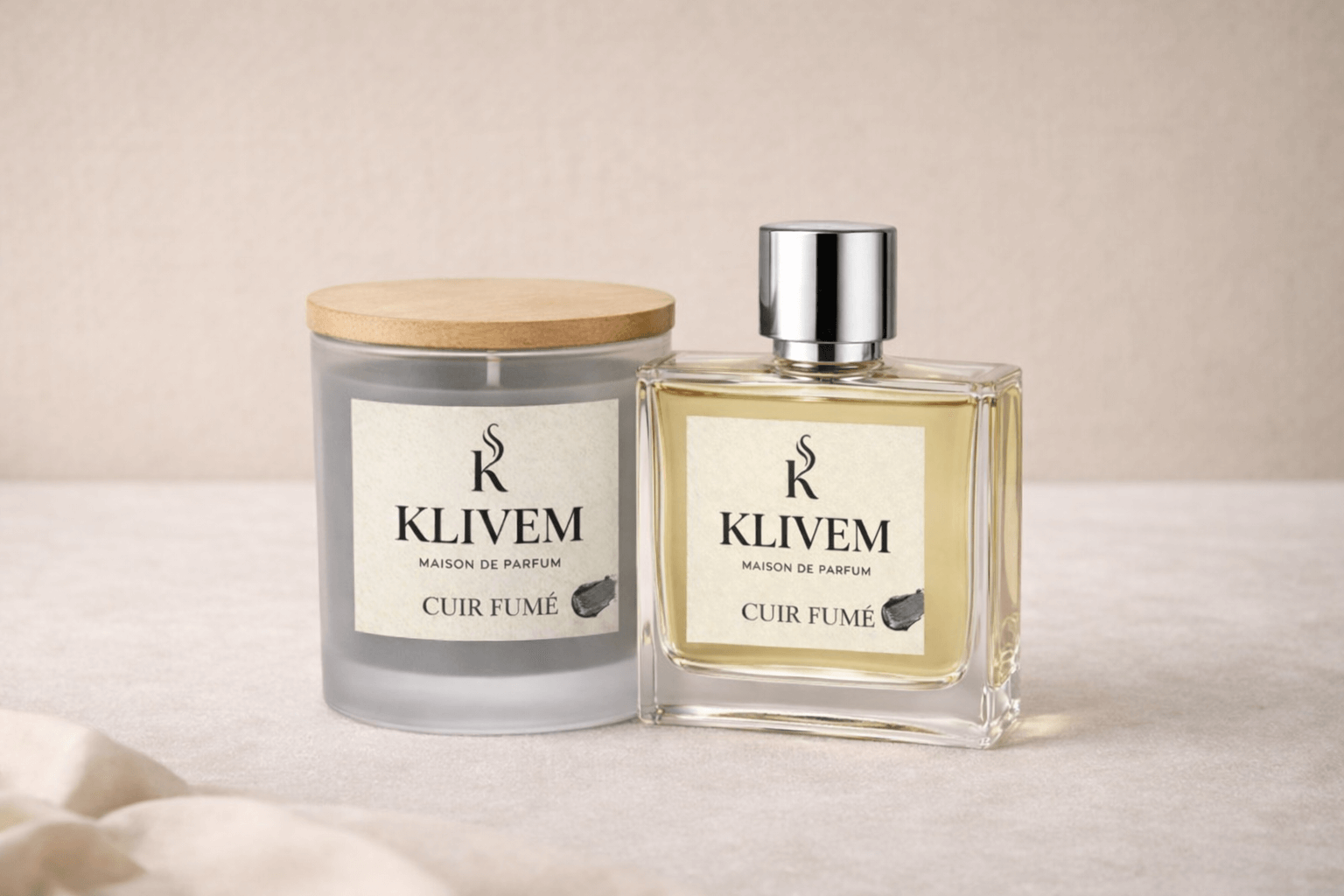 KLIVEM Signature Set Luxury Perfume and Candle Gift Set